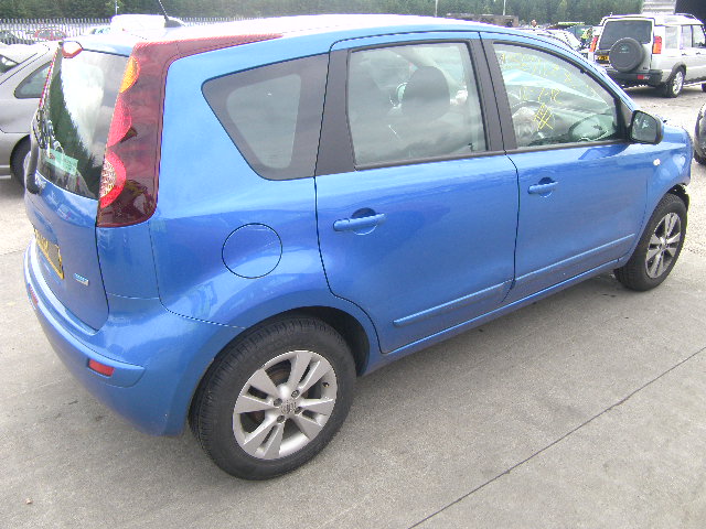 NISSAN NOTE spare parts, NOTE ACENTA spares used reconditoned and new