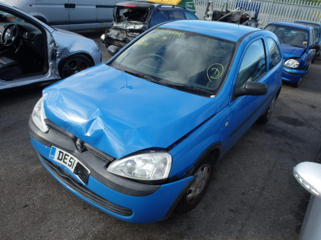 2001 VAUXHALL CORSA CLUB Parts